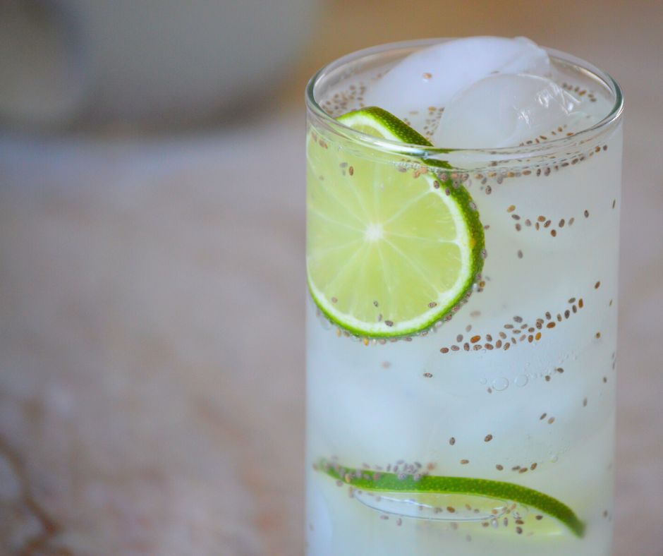 Limonada con chía