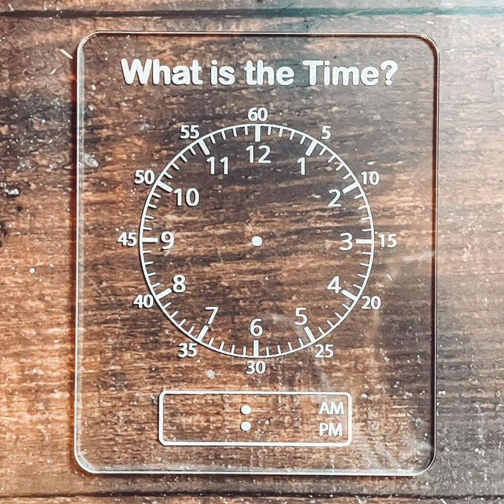 Material Didáctico - Reloj