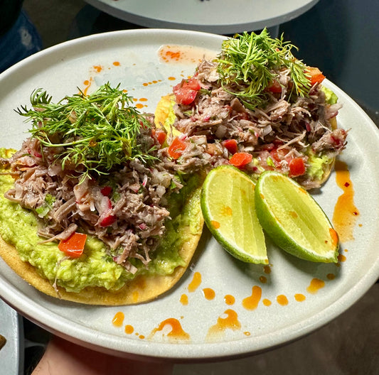 Tostada de salpicón